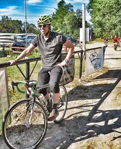 Cody on his bike