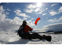 Wissa Kite Snowboarder