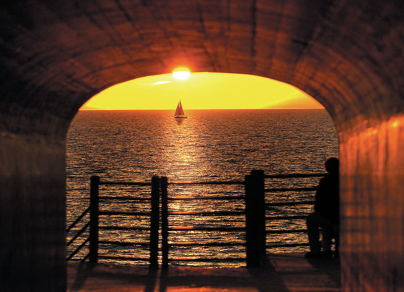 Tunnel Park in Holland