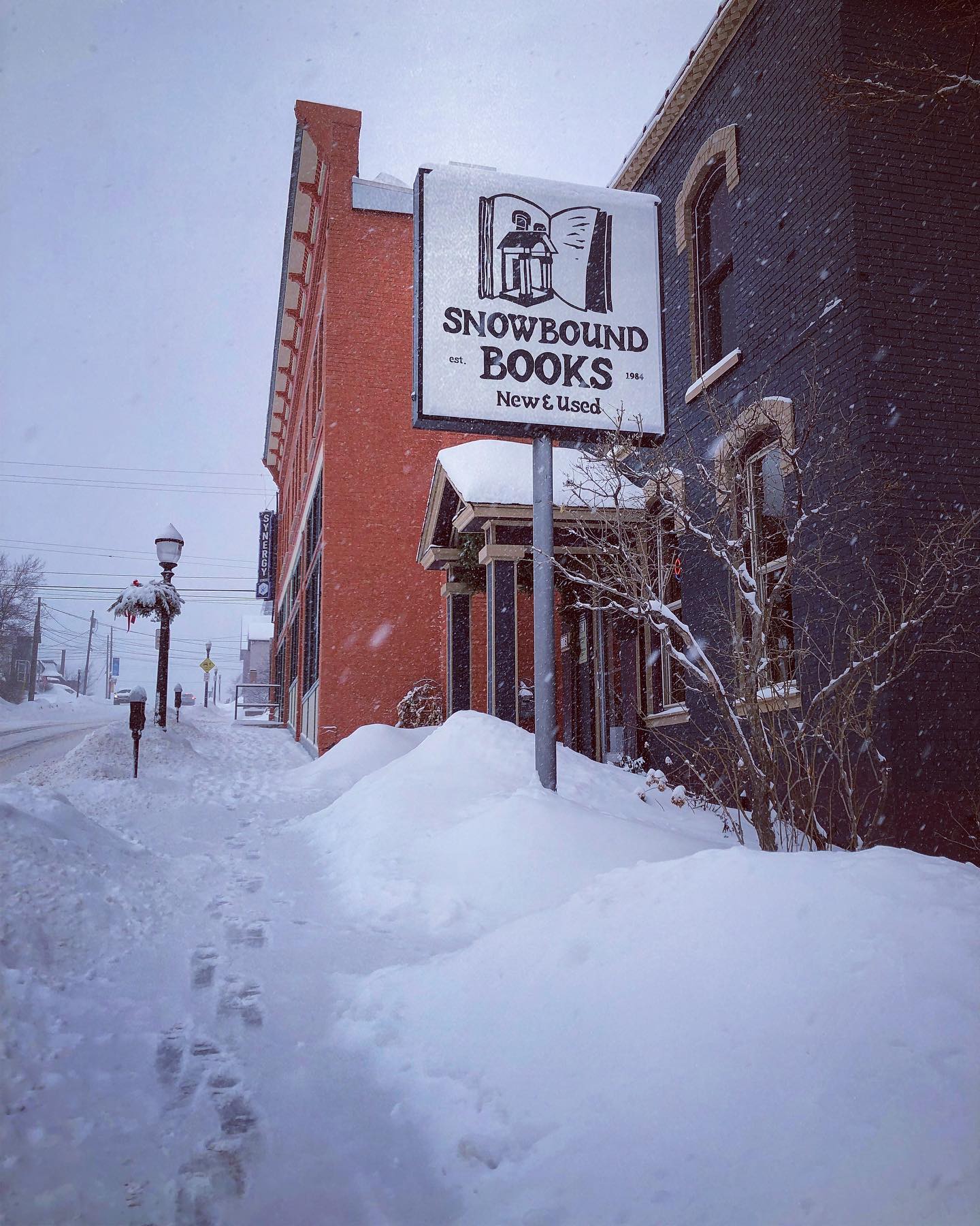 Snowbound Books Exterior of Snowbound Books in Marquette
