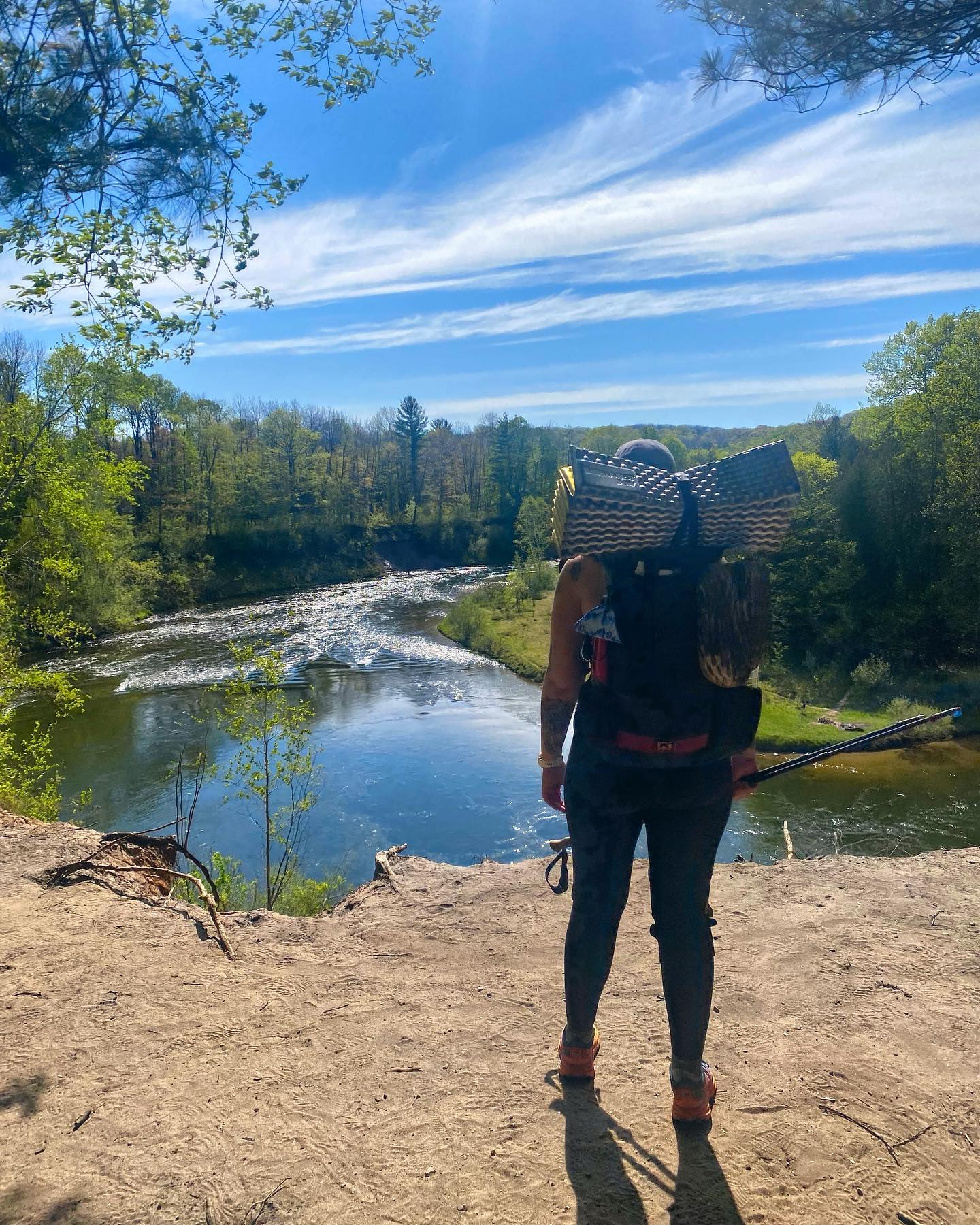 Manistee trail hiking