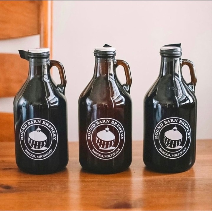To-go growlers from Round Barn Brewery