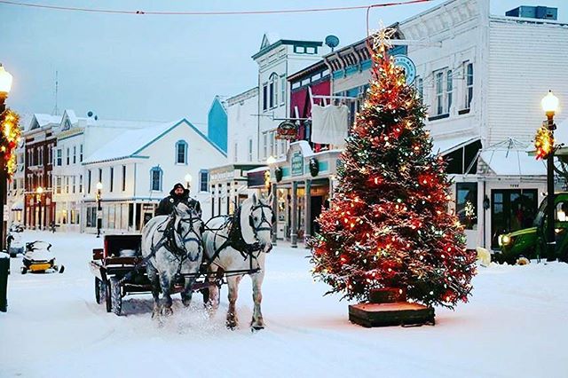 Carriage Mackinac island