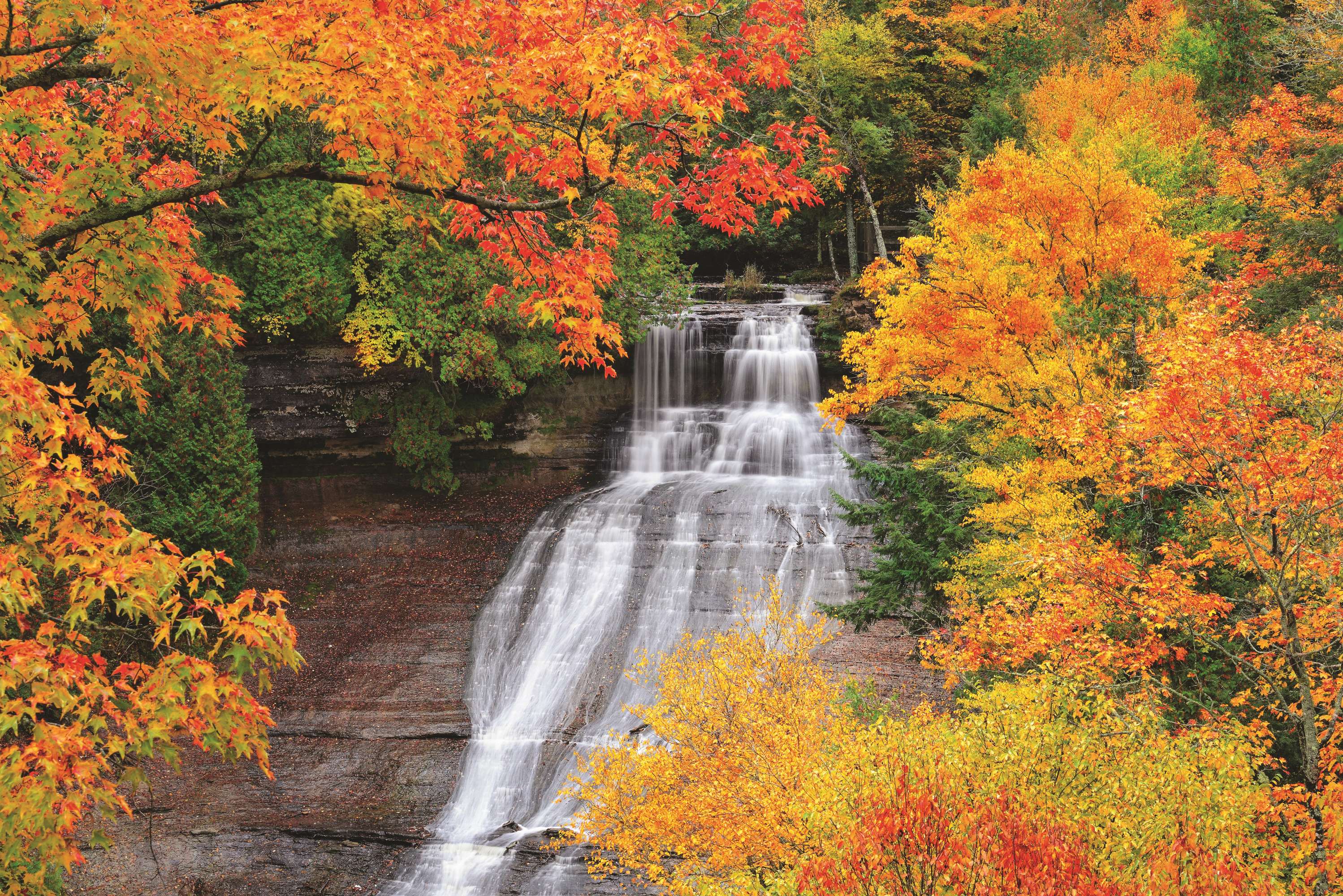 Laughing Whitefish Falls Laughing Whitefish Falls during fall