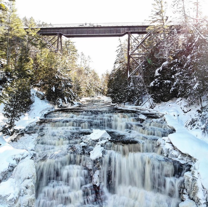 Agate Falls in Ontonagon