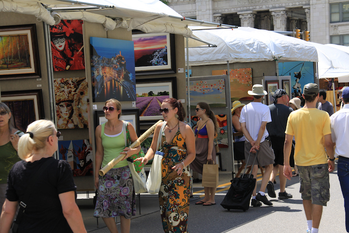 Art Fair in Ann Arbor