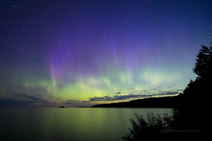 Aurora Borealis in Michigan