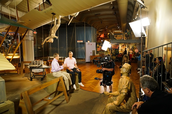Behind the Scenes Filming Innovation Nation