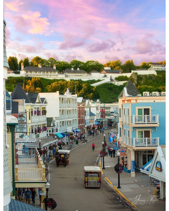 Downtown Mackinac Island