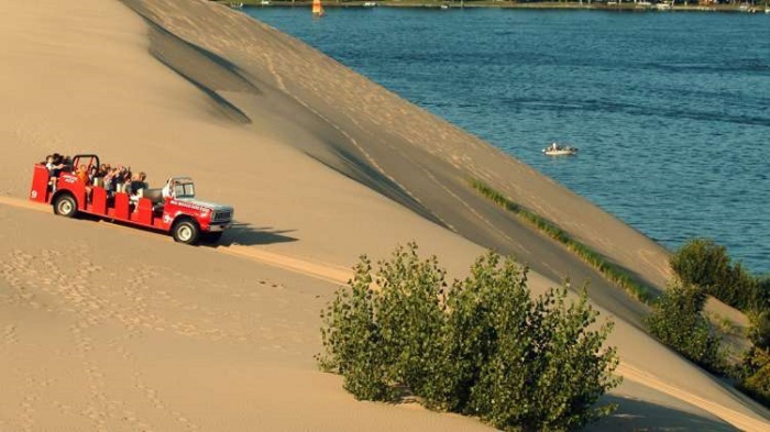 Mac Wood Dune Rides at Silver Lake Sand Dunes.