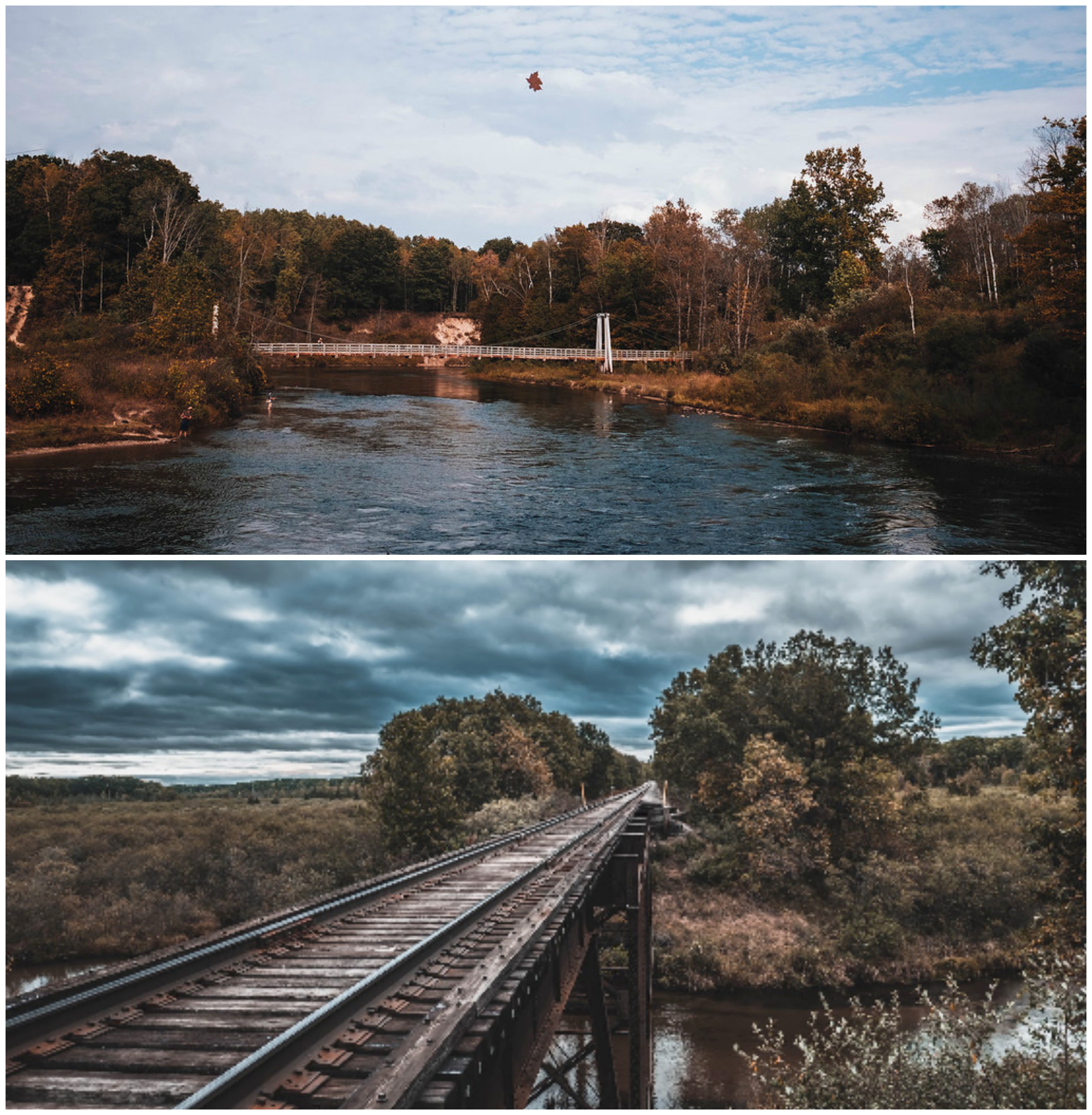 Little Mac Bridge & Stronach Rail Bridge