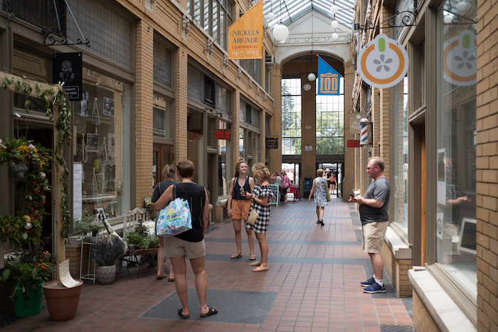Nickels Arcade in Ann Arbor