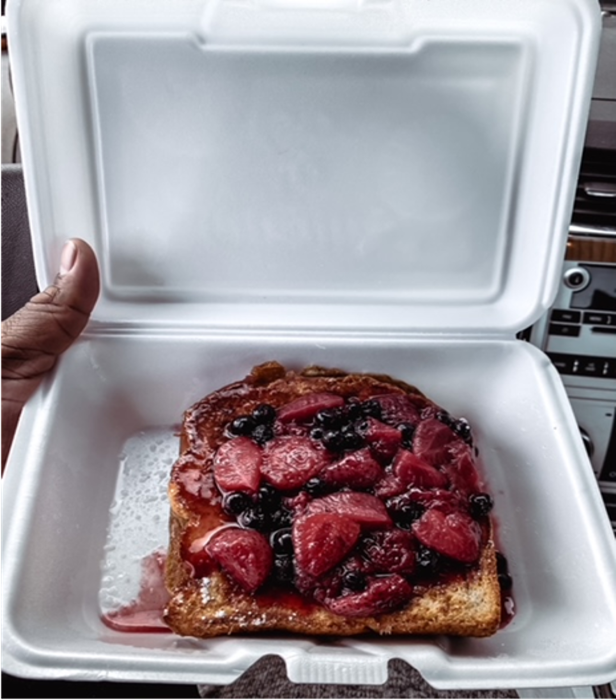 Cream Cheese-Stuffed French Toast