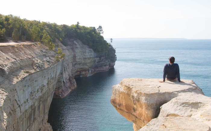 Grand Portal Point at Pictured Rocks National Lakeshore