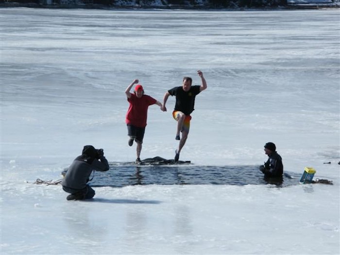 Polar Dip at Pentwater's Winterfest