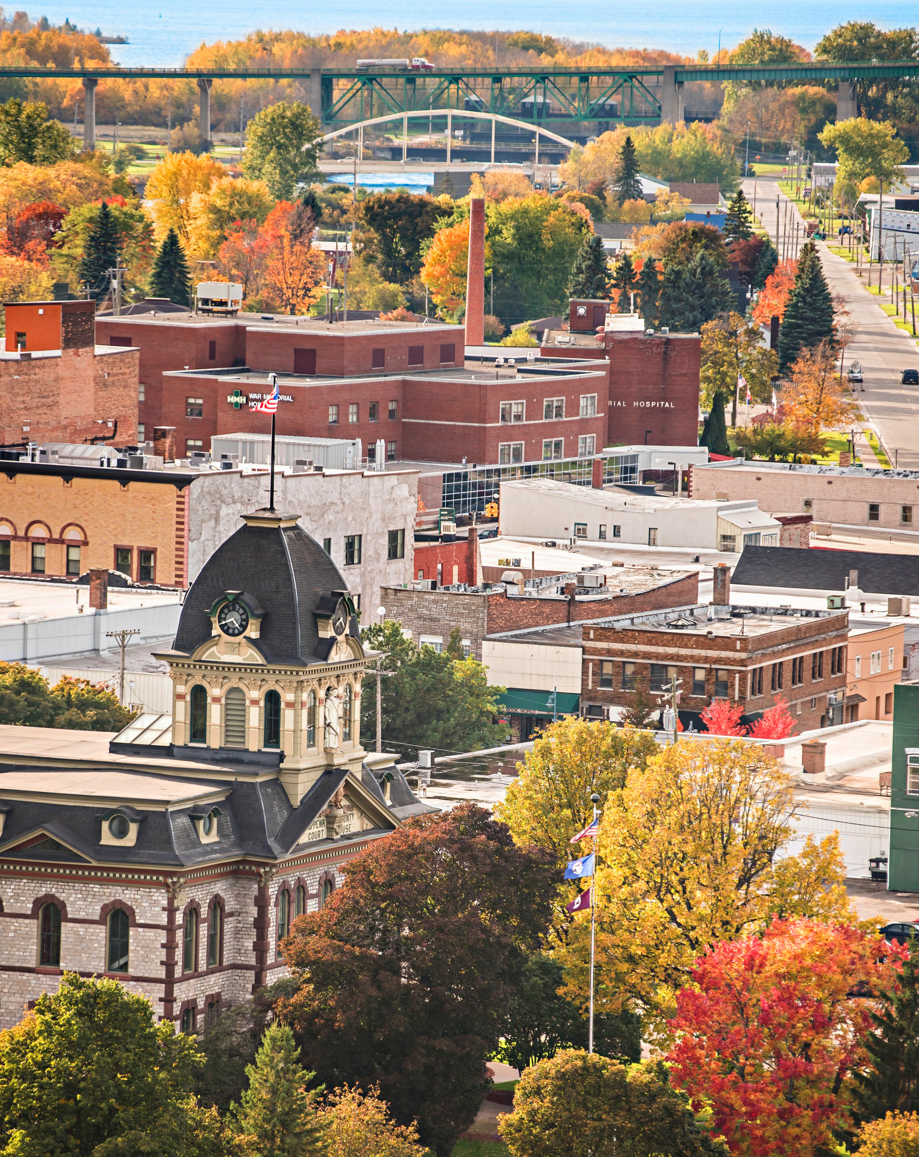 Downtown Sault Ste. Marie, Michigan