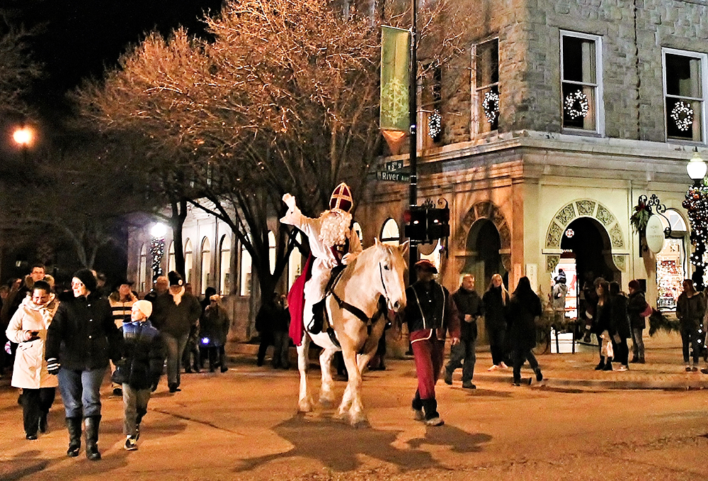 Sinterklaas Eve Parade in Holland