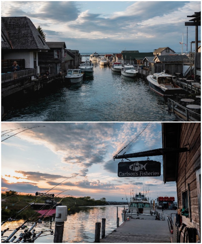 Fishtown in Leland