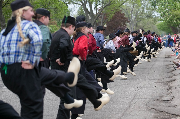 Tulip Time Festival Dancing