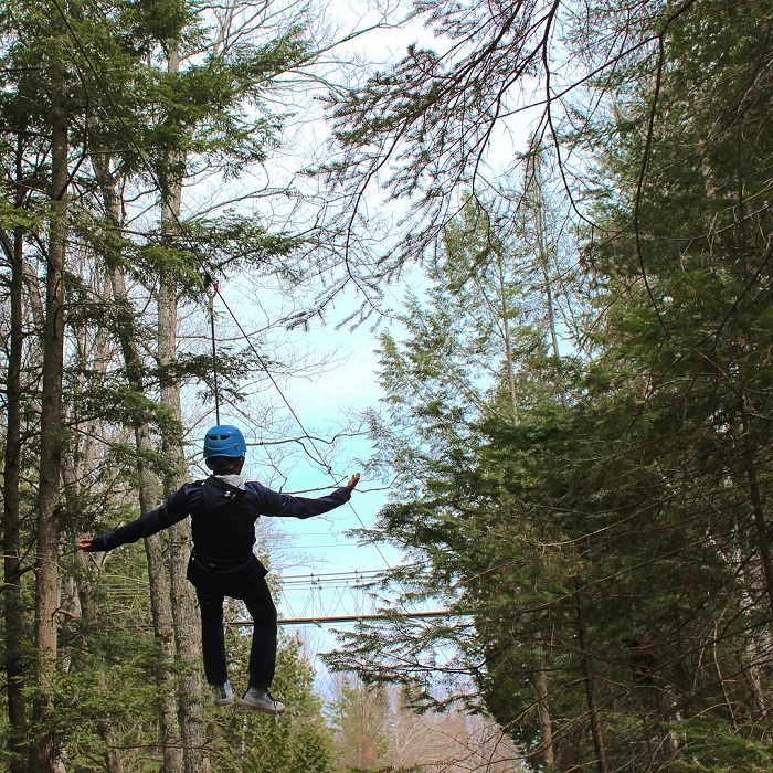 Zipline Adventure Historic Mill Creek Park