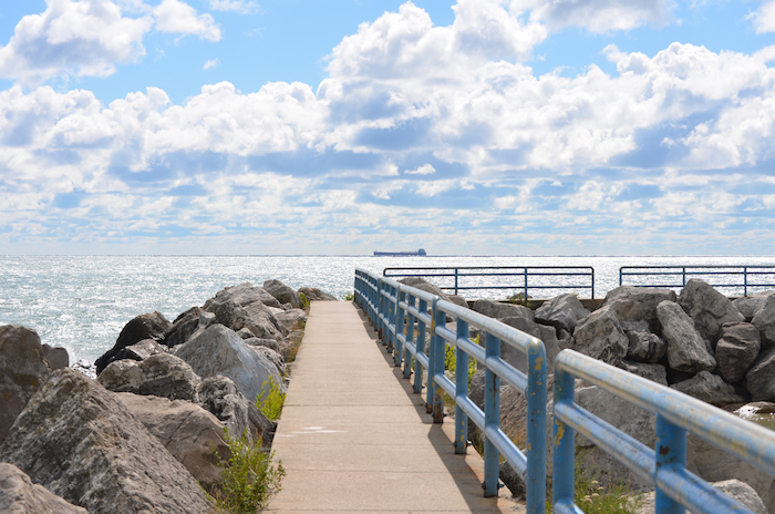View of Lake Huron in Lexington