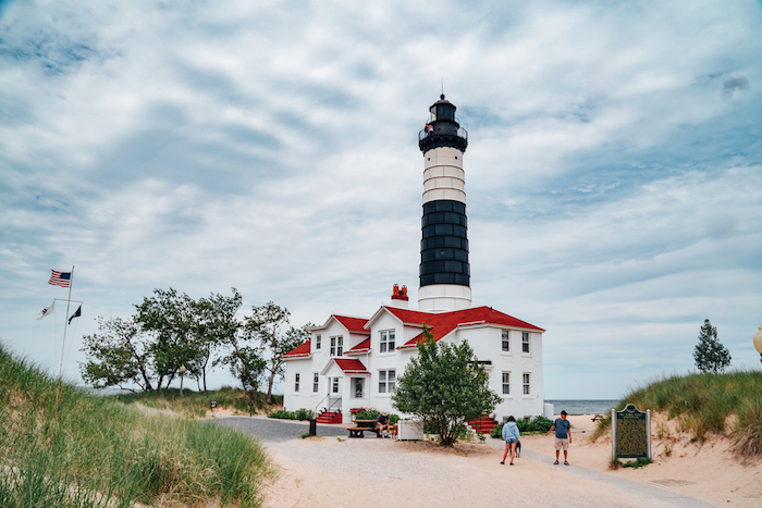big sable point lighthouse at ludington state park