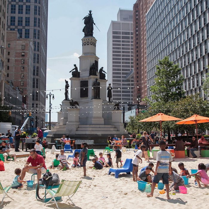 Campus Martius Park
