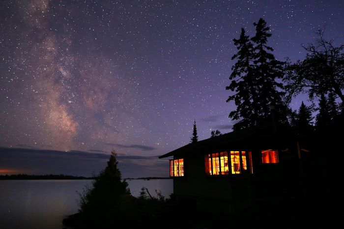 Stars over Isle Royale