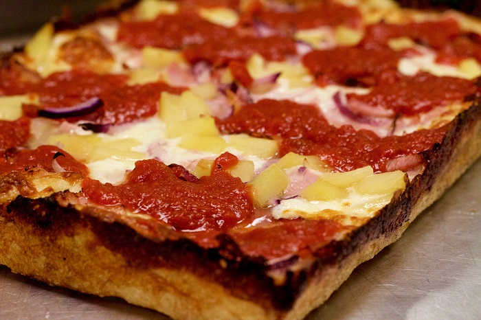 Detroit Style Pizza