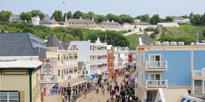 Downtown Mackinac Island