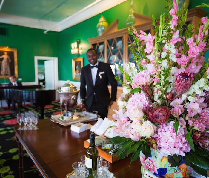 Parlor Staff at Grand Hotel