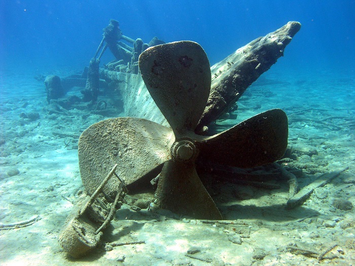 Shipwreck at Thunder Bay National Marine Sanctuary
