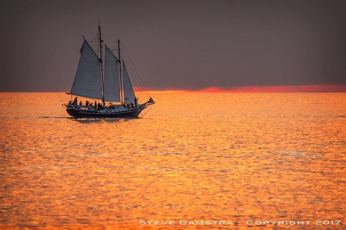 The Wind Dancer on Lake Michigan