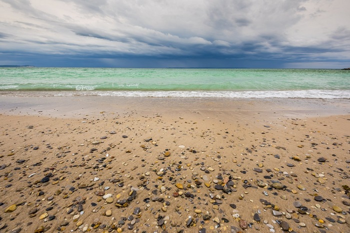 Beach in Traverse City, Lake Michigan