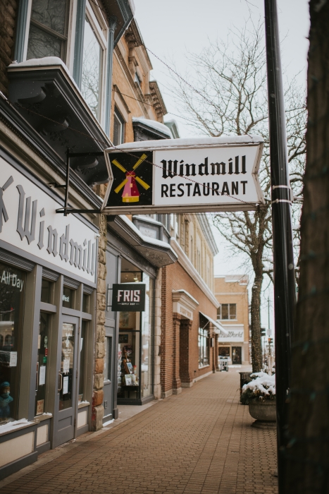 Exterior of the Windmill Restaurant