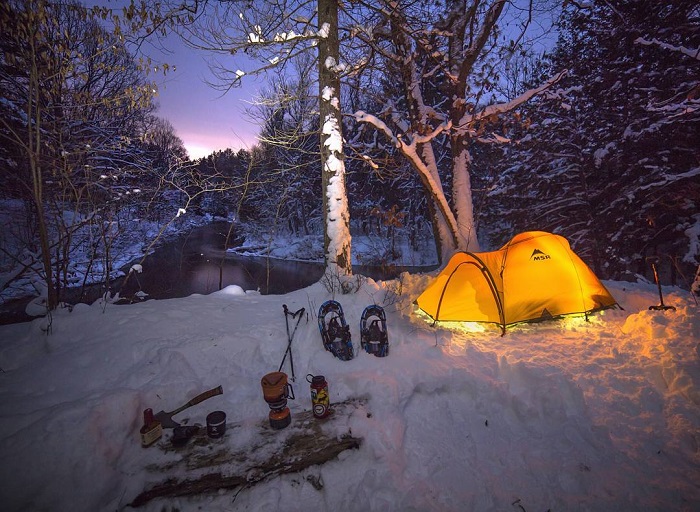 Wonderful Locations for Winter Camping in Michigan