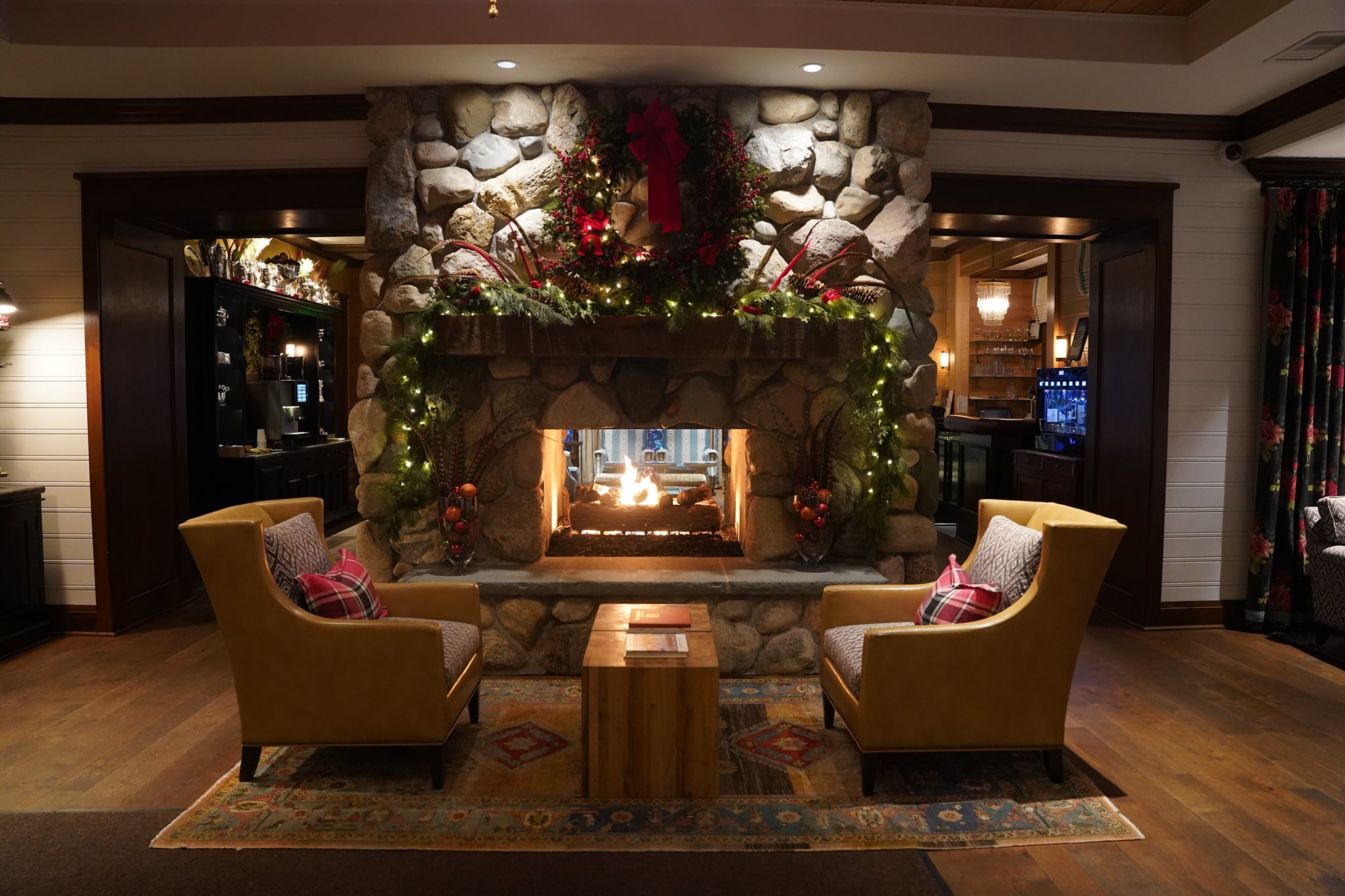 Come enjoy some cocoa by the fire on this special holiday weekend on Walloon Lake. Photo 2