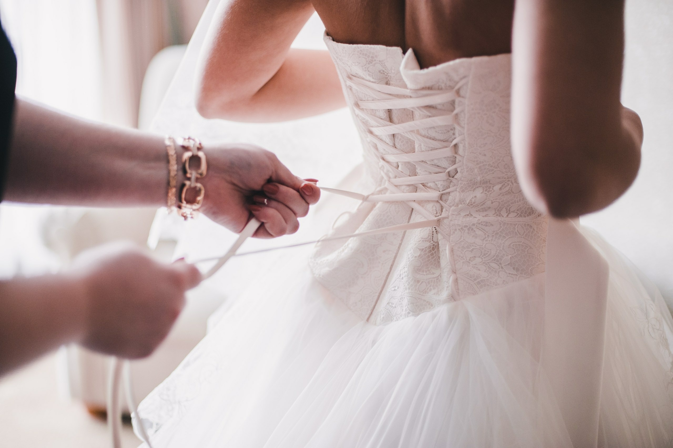 Dressing the Bride Photo 2