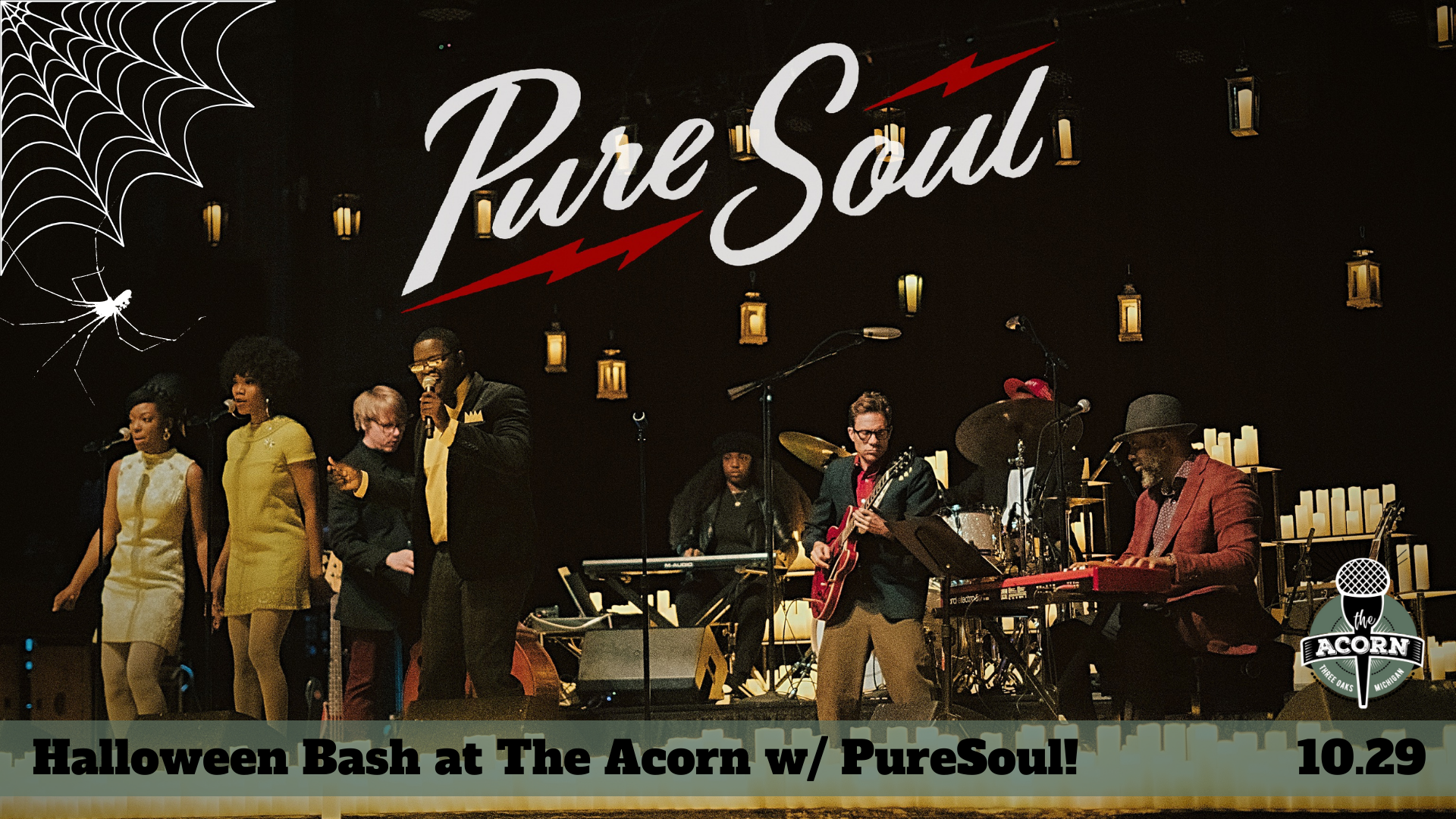 Halloween Bash At The Acorn W Puresoul Michigan