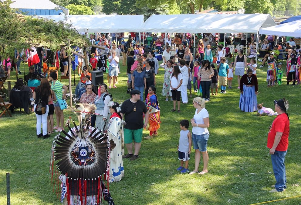 of the Three Fires Pow Wow Michigan