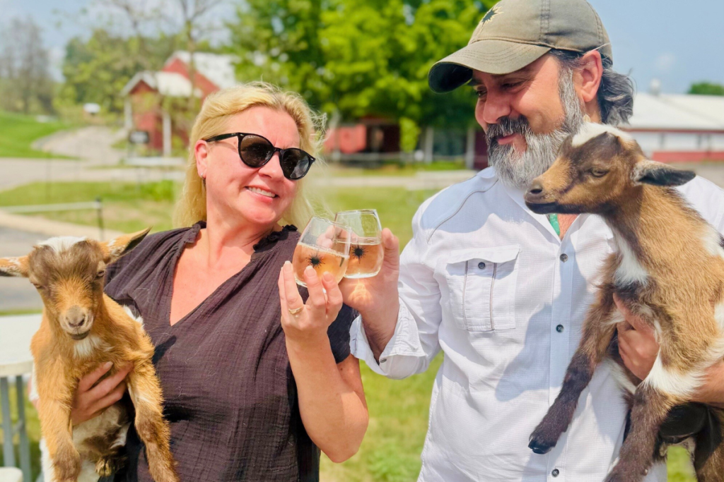 Tuesday Happy Hour with Goats & Wine | Michigan