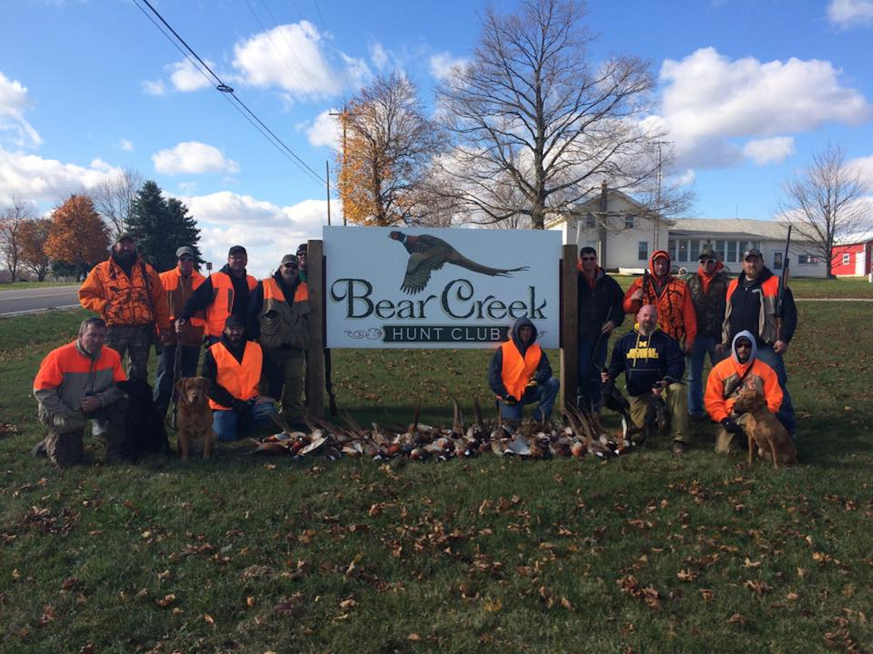 Bear Creek Hunt Club Michigan