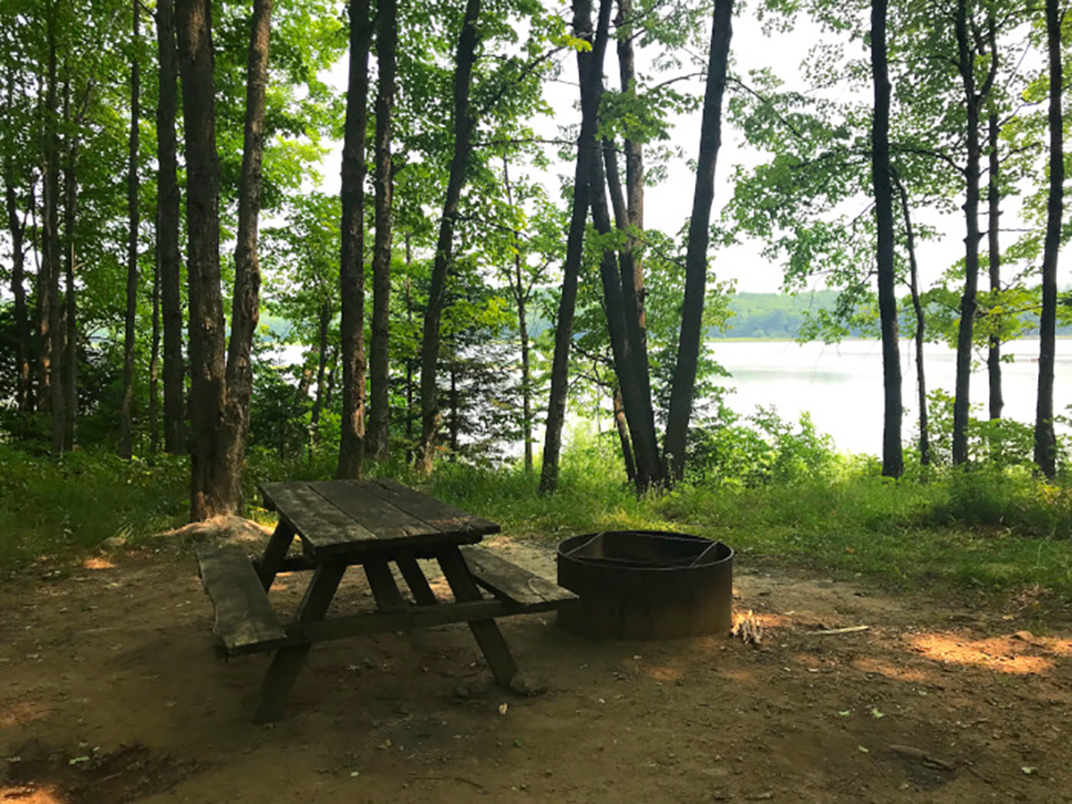 Escape to Serenity: Michigan's Forest Lake Campground Beckons