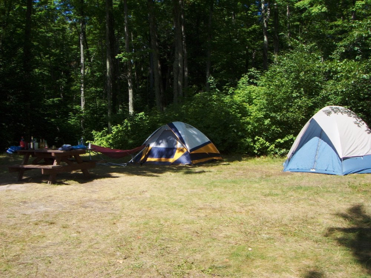 Pete's Lake Campground Michigan