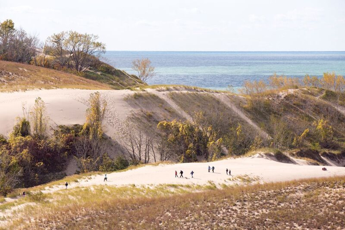 Warren Dunes State Park Map Warren Dunes State Park | Michigan