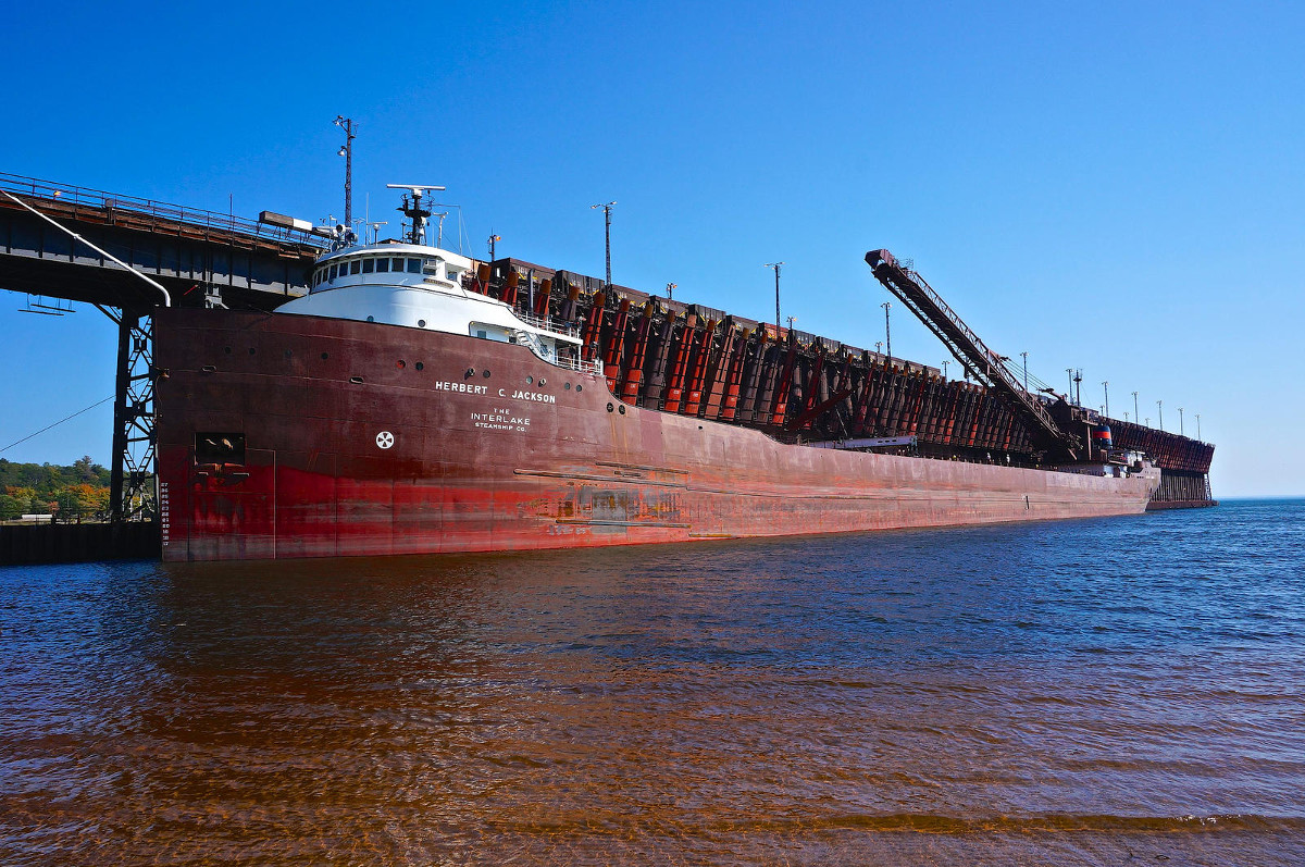 Marquette Ore Docks Michigan