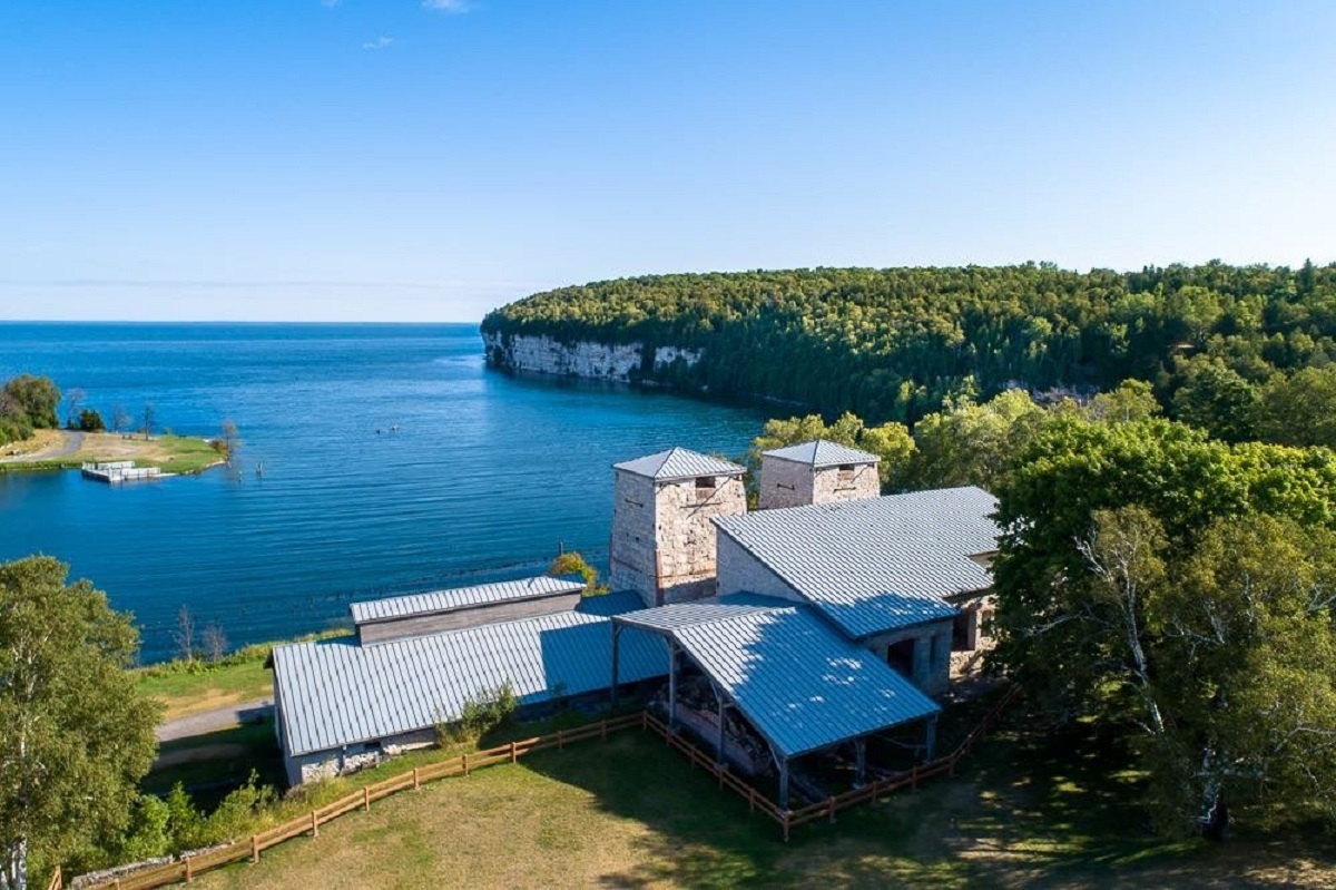 Fayette Historic State Park and Harbor Michigan