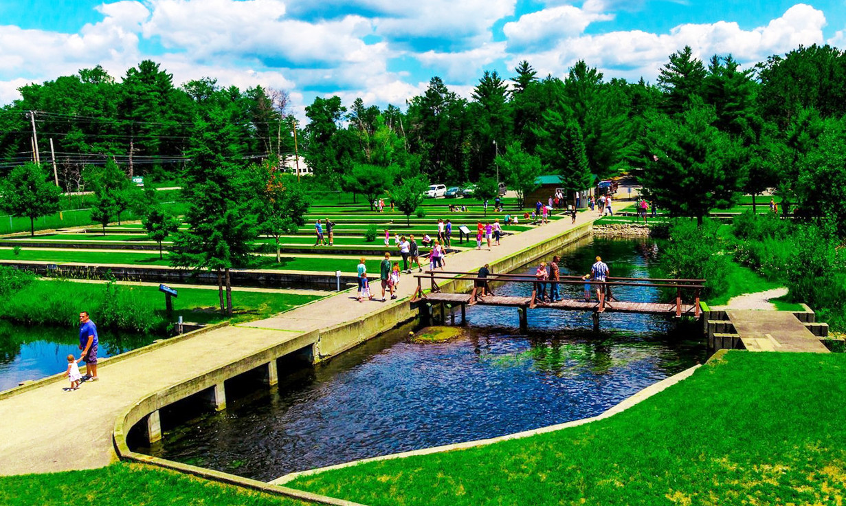 Grayling Fish Hatchery Michigan