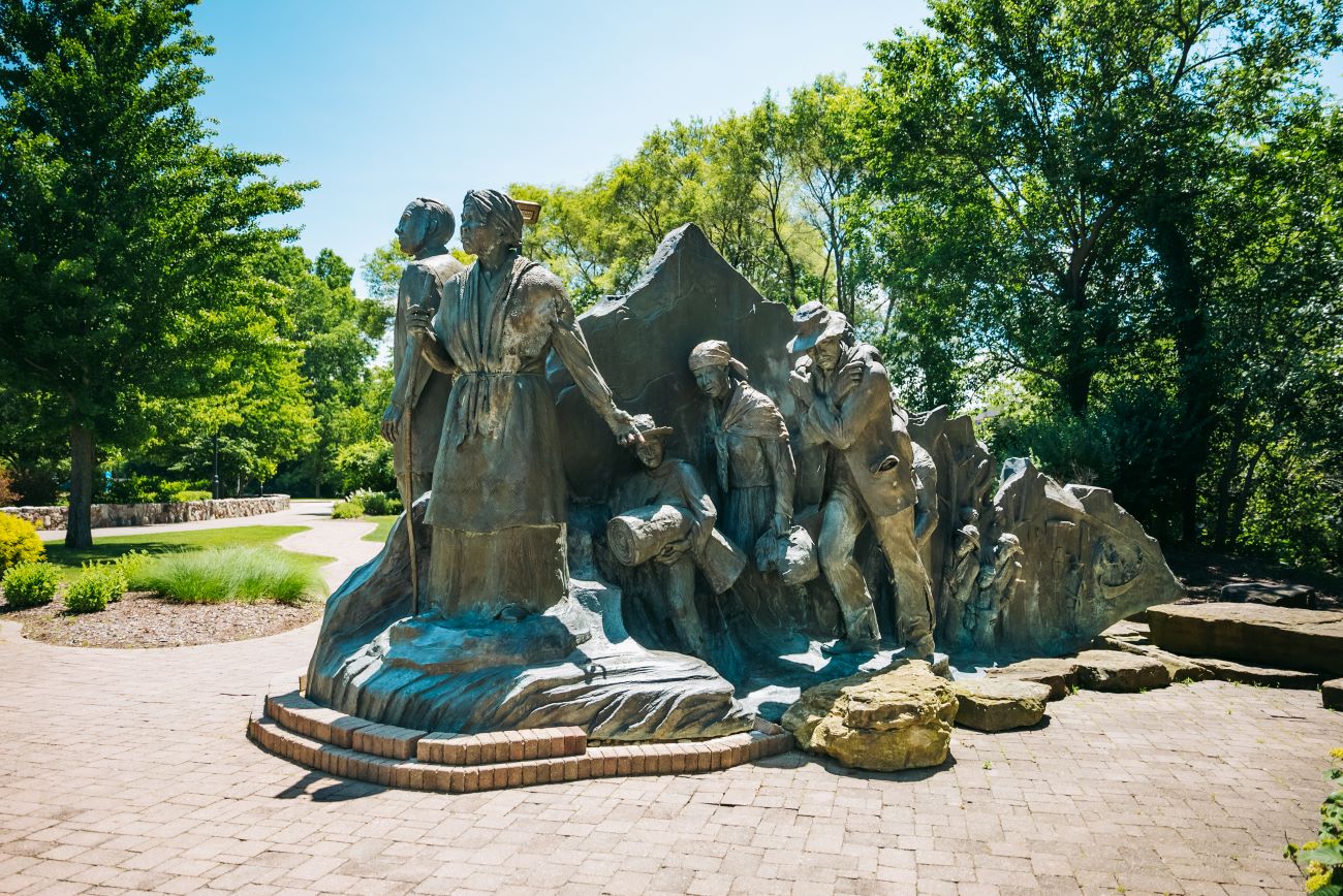Underground Railroad Sculpture Michigan