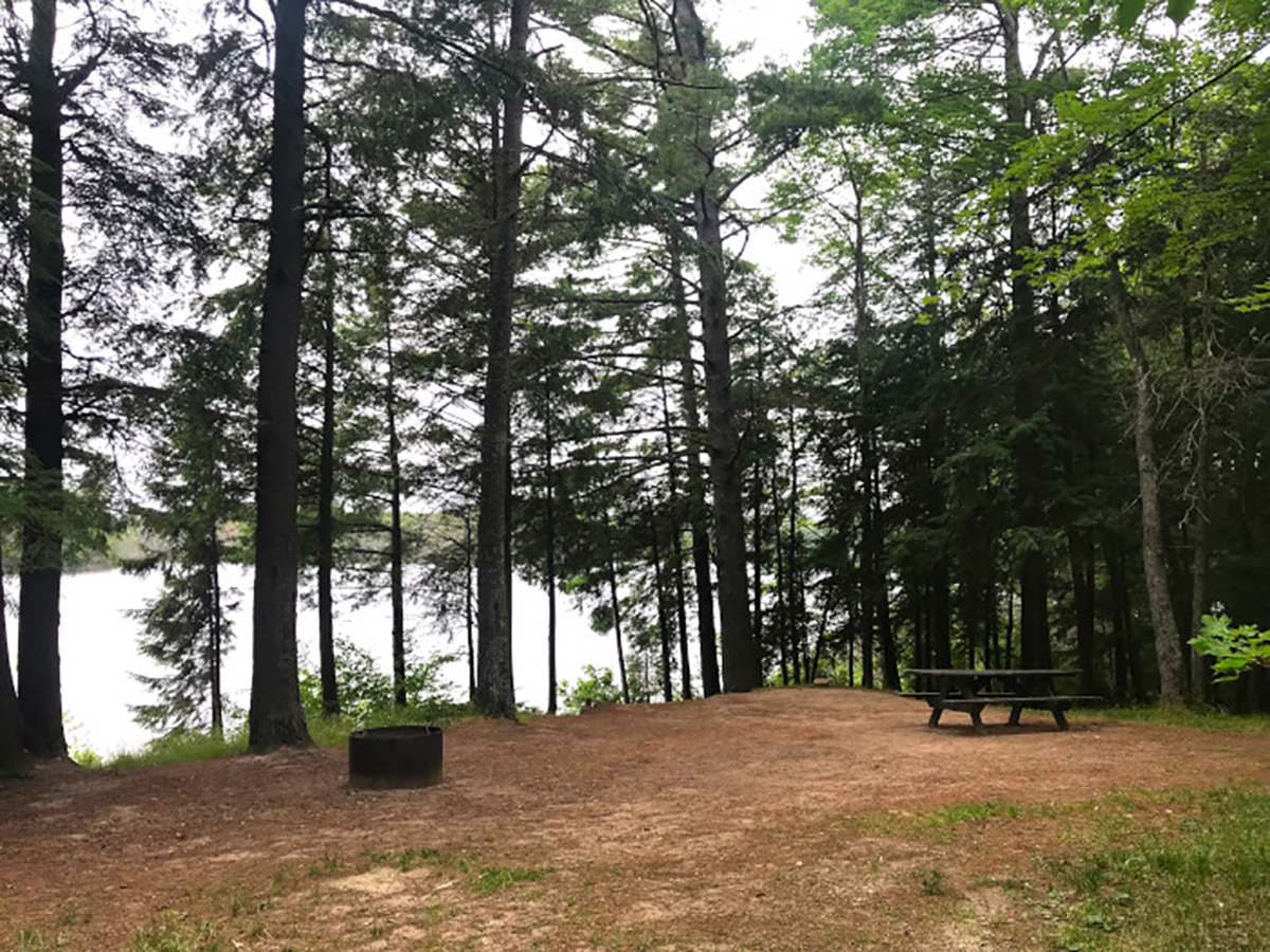 North Gemini Lake State Forest Campground  Michigan